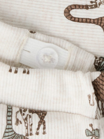 NAME IT Bukser Fridolin Peyote Melange & Agave Green